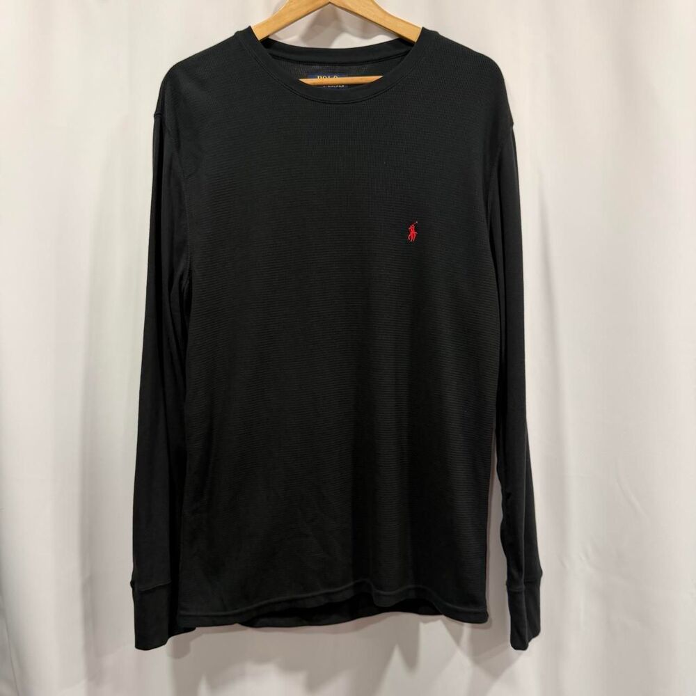 Polo-ralph-lauren Men's Black and Grey Shirt